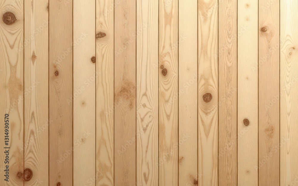 Fototapeta premium Natural Pine Wood Paneling Texture Background