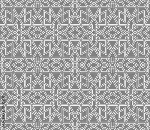 JPG Seamless girih pattern. Girih 5. Traditional Islamic Design. Mosque decoration element. Seamless geometric pattern. Seamless islamic pattern. Background illustration. Morocco seamless pattern.