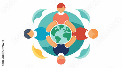 In the circle one persons strength and resilience becomes a source of inspiration for the rest of the group. Its a reminder that even in the midst of difficulties there is hope and. Vector