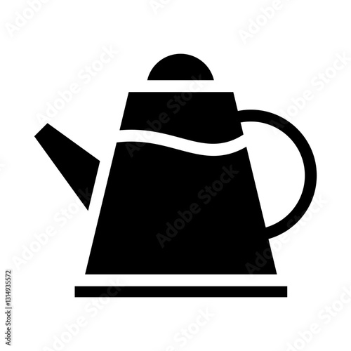 Teapot icon vector pixel perfect