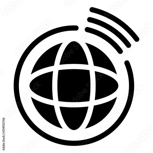 Internet access icon vector pixel perfect
