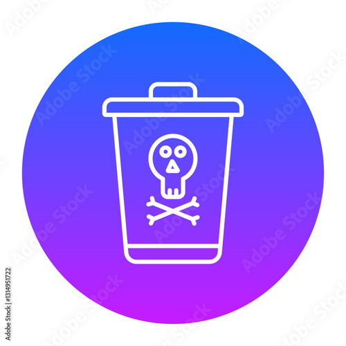 Toxic Waste Icon