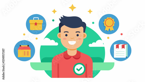 The satisfaction of knowing that every purchase made at the market directly supports and sustains the hardworking individuals who provide these highquality goods.. Vector illustration