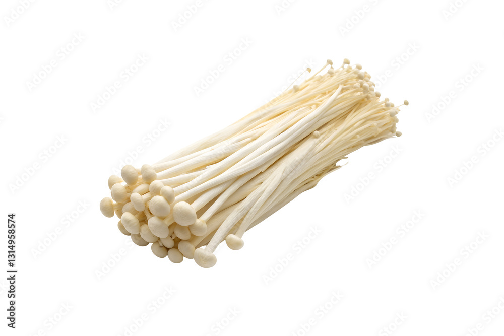 Enoki Mushroom Vegetable PNG Images – Isolated, No Background, Ready for Design Use Enoki Mushroom Vegetable PNG Images – Isolated, No Background, Ready for Design Use