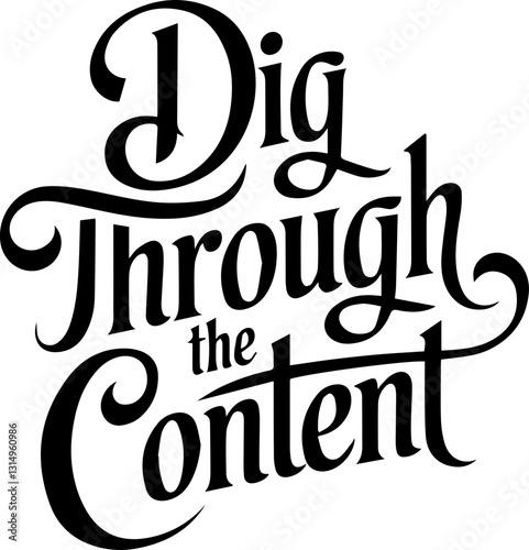 Dig Through the Content.