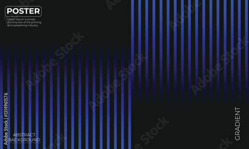 : Collection of 70s color gradient poster background vector. Retro wall decoration, groovy, trippy, geometric shape. Vintage hippie wall art for interior, decorative, banner, cover, card