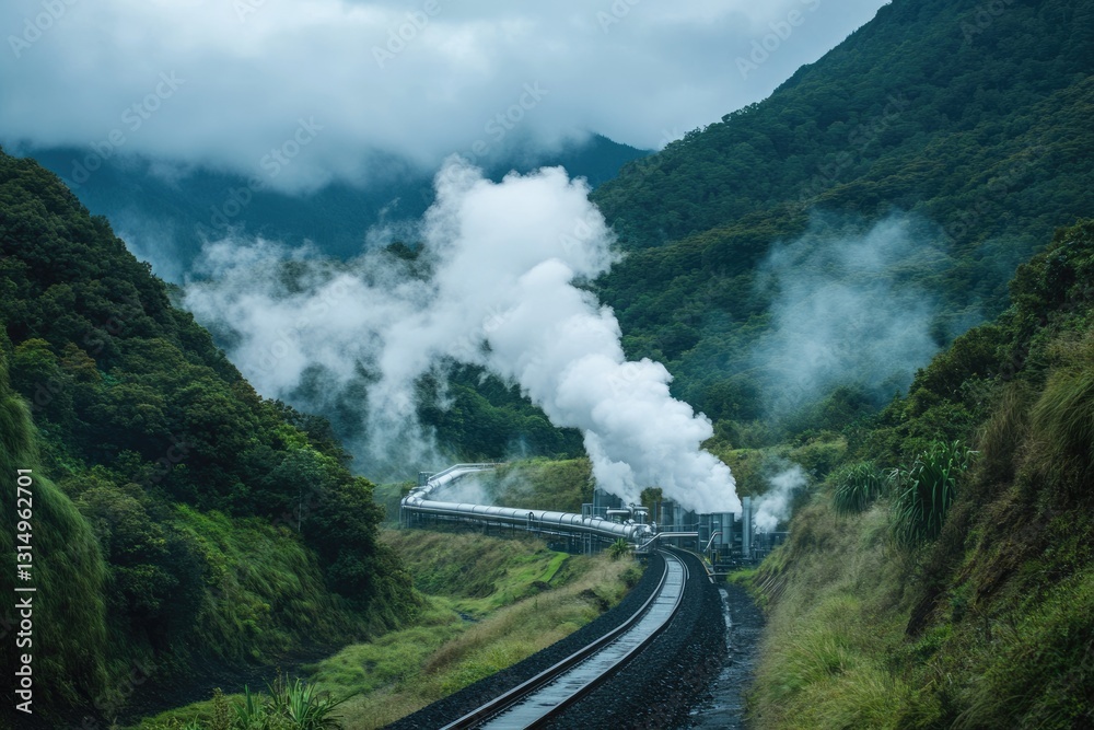 Wairakei Geothermal Energy Station: Harnessing Nature’s Power with Steam and Industrial Pipelines Wairakei Geothermal Energy Station: Harnessing Nature’s Power with Steam and Industrial Pipelines