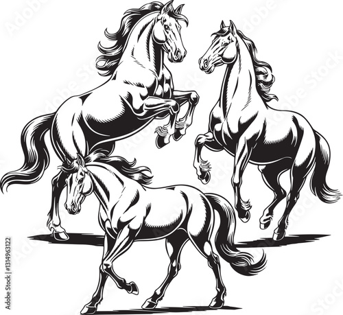 horse vector illustration