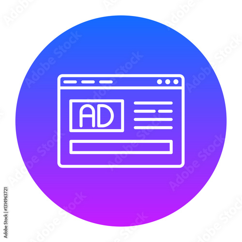 Website Ads Icon