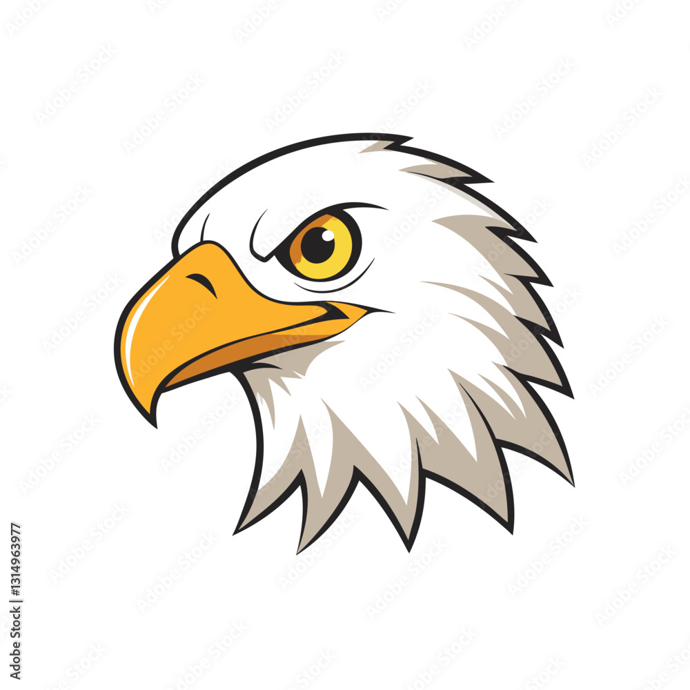 Fototapeta premium eagle head
