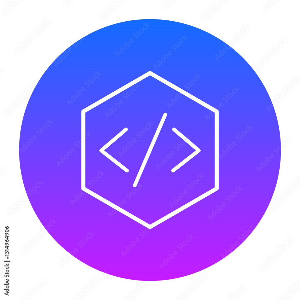 Coding Language Icon Coding Language Icon