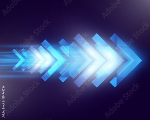 Futuristic speed background with glowing arrows, motion blur, digital technology concept, fast-moving elements, dynamic light trails, high-tech energy flow, acceleration effect, sci-fi motion design.
