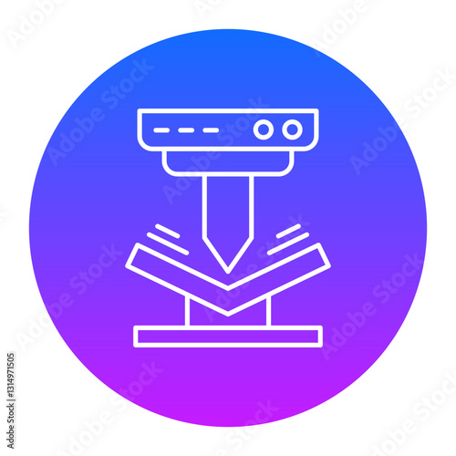 Bending Machine Icon