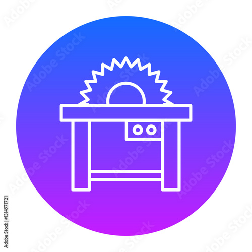 Table Saw Icon