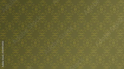 Vintage Abstract geometric floral classic pattern. Abstract Seamless pattern.