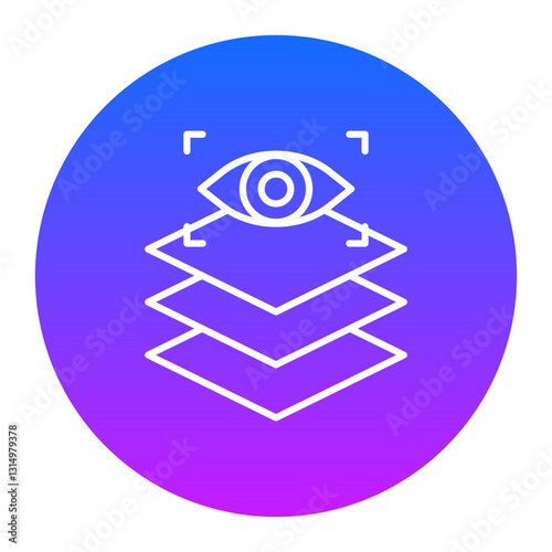 Depth Perception Icon