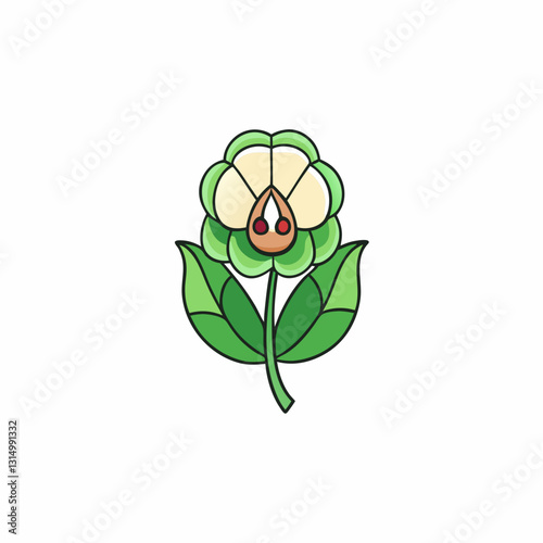 sweet pea flower vector