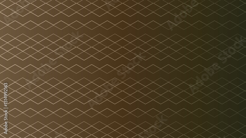 Seamless pattern of chocolate brown crispy waffles texture. Gold pattern illustration, bas-relief effect with repeated geometric shapes covering the background.