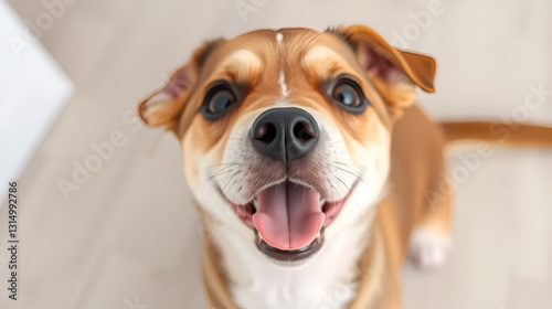 cheeky cute dog