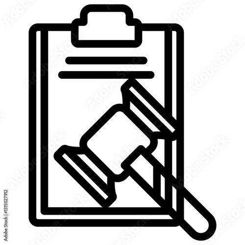 Judge Verdict Icon