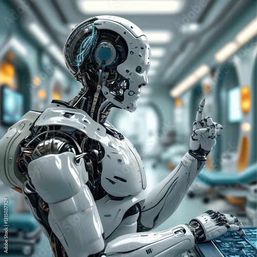 A modern robot gets the job done