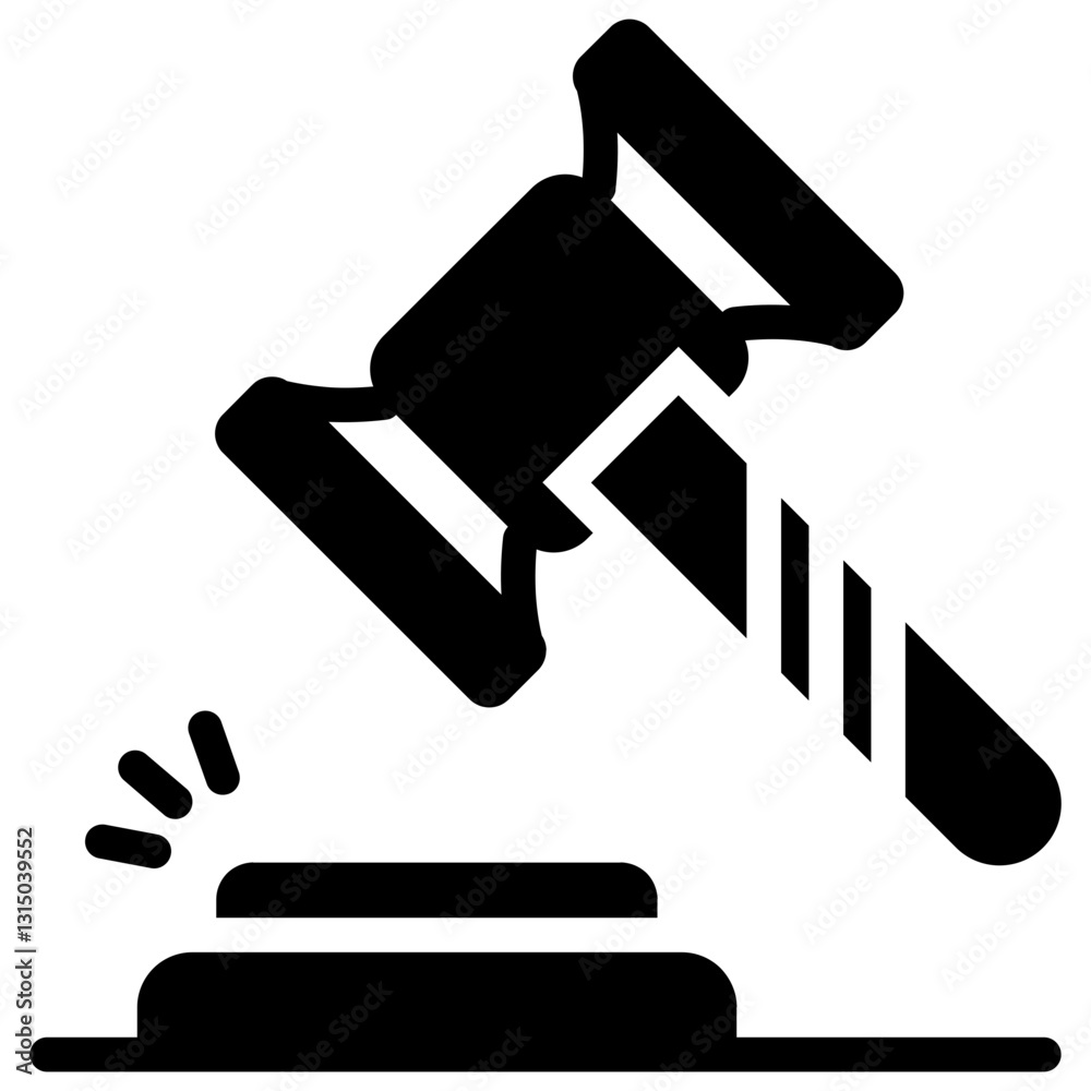 Court Gavel Icon