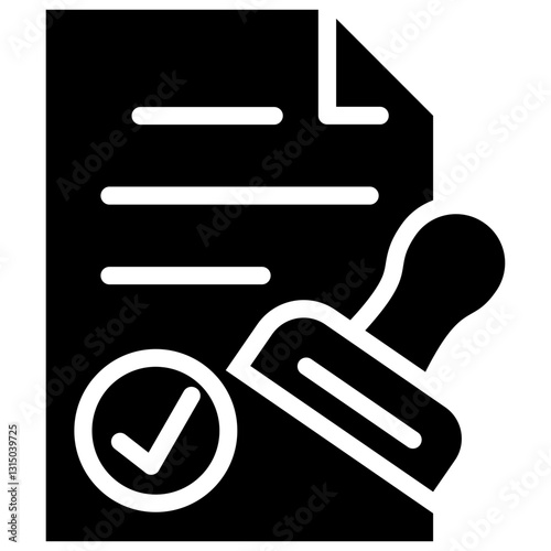 Legal Approval Icon