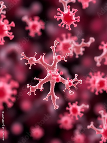 Research finds antimicrobial peptides effective against harmful bacteria. Concept Antimicrobial Peptides, Bacteria, Research, Health, Microbiology
