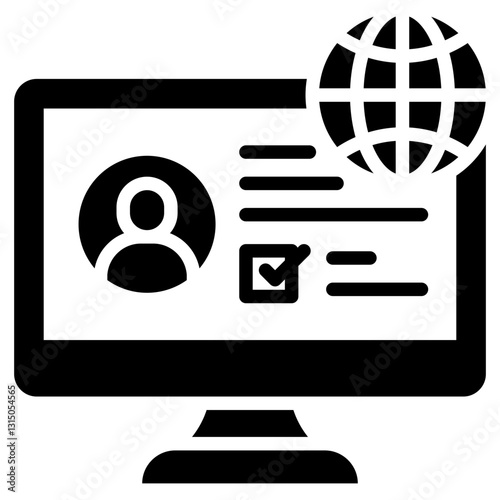 Online Presence Icon