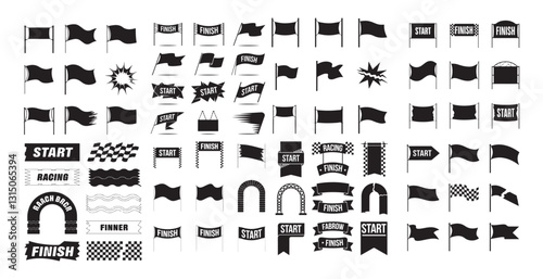 Racing flag. Race flag vector icon. Finishing flag. Vector design illustration racing stripe vector set, race car vector, checkered flag designs, racing stripe speed, decal patterns, dynamic lines, co
