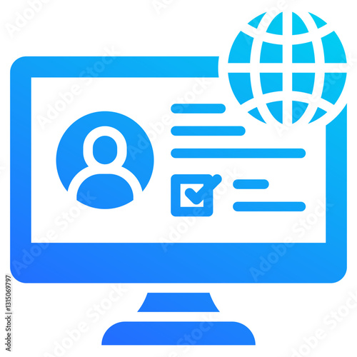 Online Presence Icon