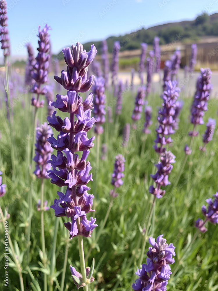 Naklejka premium Lavanda