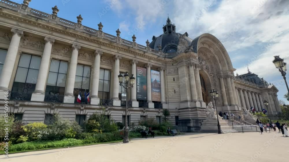 Petit Palais museum in Paris, France Petit Palais museum in Paris, France