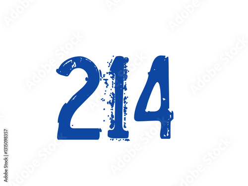 animated numbers on a green background with a combination of shapes.
