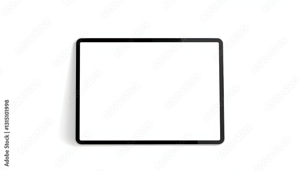 Digital tablet with empty screen. Tablet mockup on minimal background. Modern tablet display mockup scene. Photo mockup with clipping path, color sketch. with white shades Digital tablet with empty screen. Tablet mockup on minimal background. Modern tablet display mockup scene. Photo mockup with clipping path, color sketch. with white shades