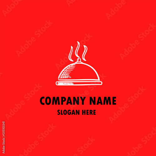 eat restaurant lunch loogo design symbol