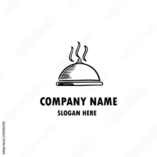 eat restaurant lunch loogo design symbol
