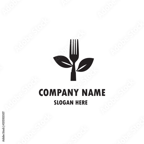 eat restaurant lunch loogo design symbol