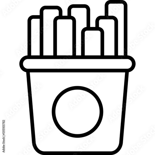 Fries Packet Icon