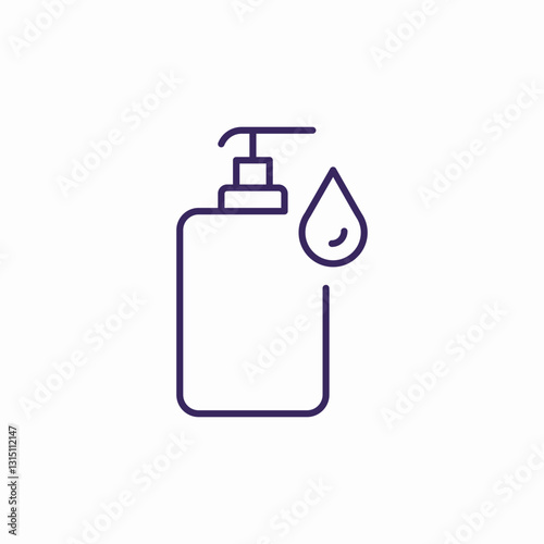 liquid container icon sign vector