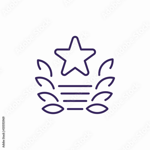 star quality icon sign vector