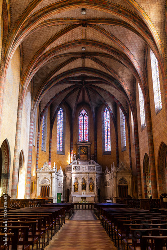 Choir and altar of the Abbey of Saint-Pierre de Moissac