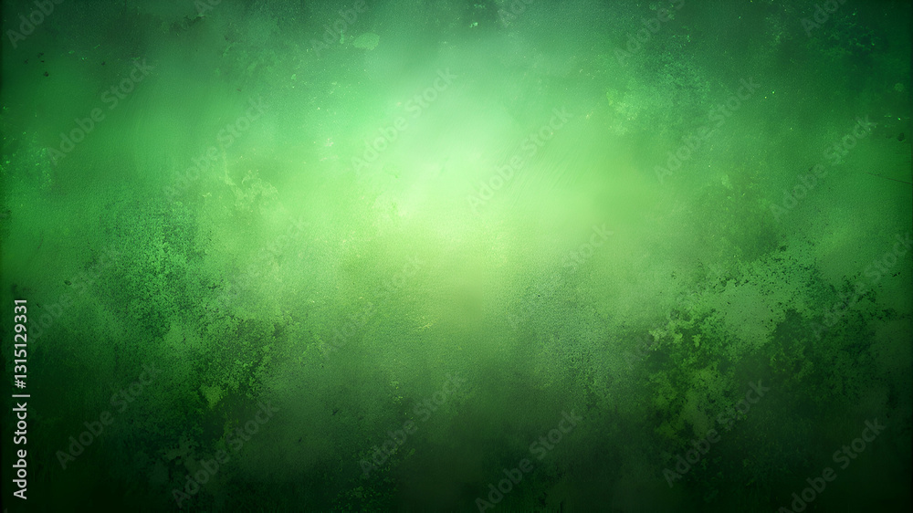 Obraz premium Green Grunge Texture. Abstract Background for Design