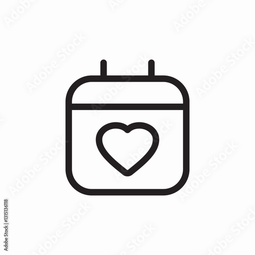 favorite event icon sign vector