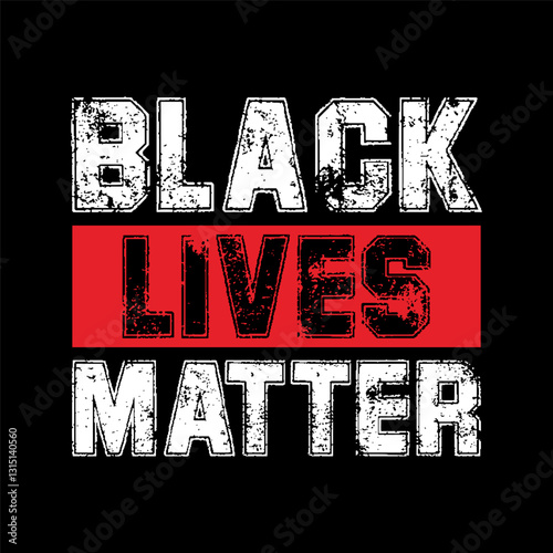 Black lives matter concept t shirt, poster design template vector.