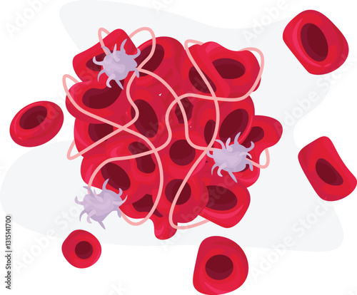 blood coagulation, Blood coagulation, is a critical physiological process that prevents excessive bleeding when blood vessels are injured. 