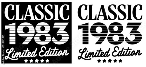 classic 1983 limited edition 