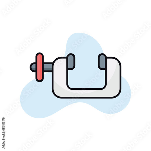 Clamps stock illustration