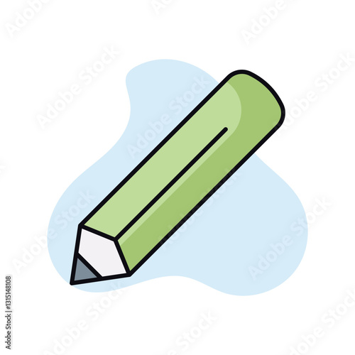 Carpenter's Pencil stock illustration