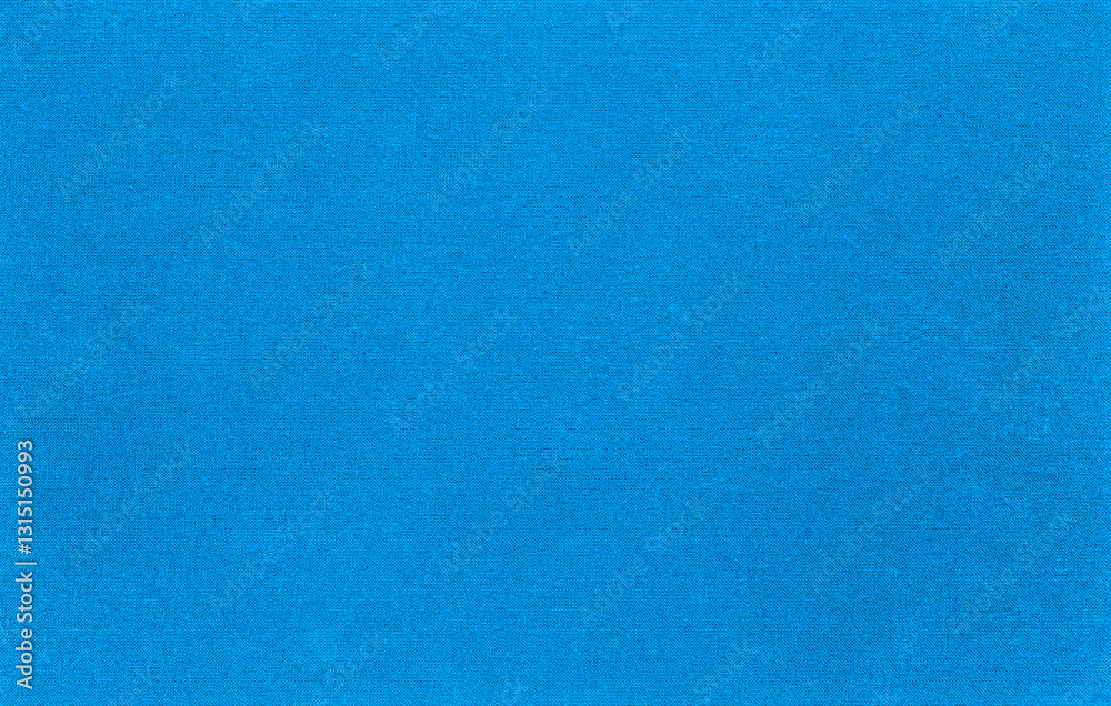 The texture of the canvas fabric is blue color. Horizontal abstract blank background for design ideas. Rustic linen.